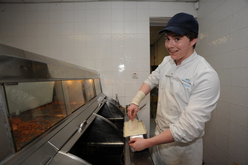 Main image for Felix is feeling chippy as he opens new business