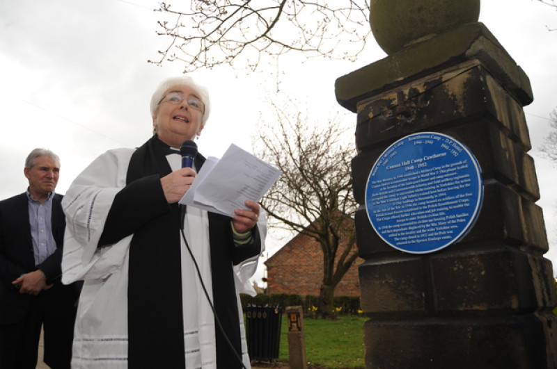 Main image for Blue plaque commemorates war camp