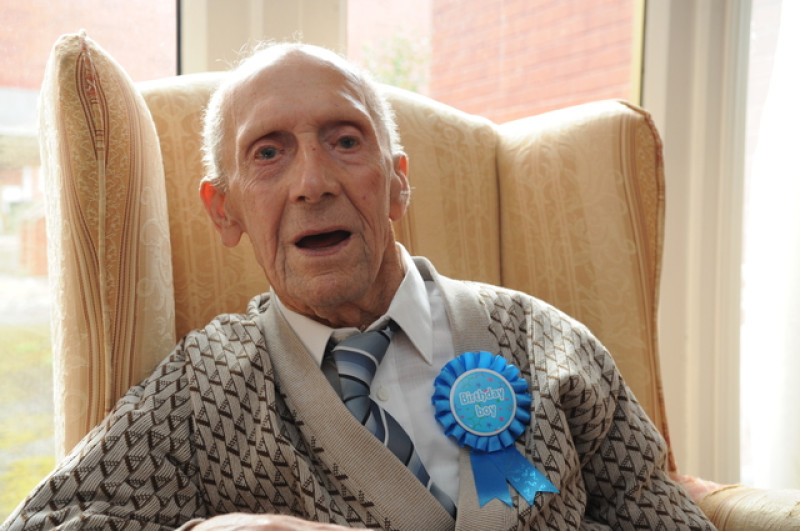 Main image for Pedal power pays off for centenarian Vin