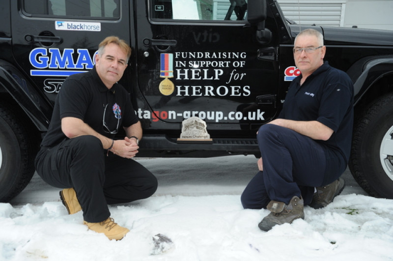 Main image for Arctic challenge to raise £45,000 for Heroes