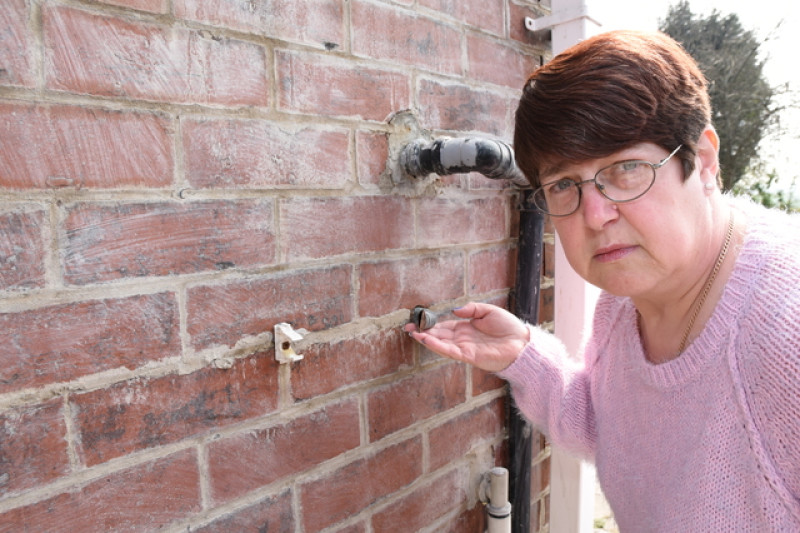 Main image for Thieves put Royston woman in danger