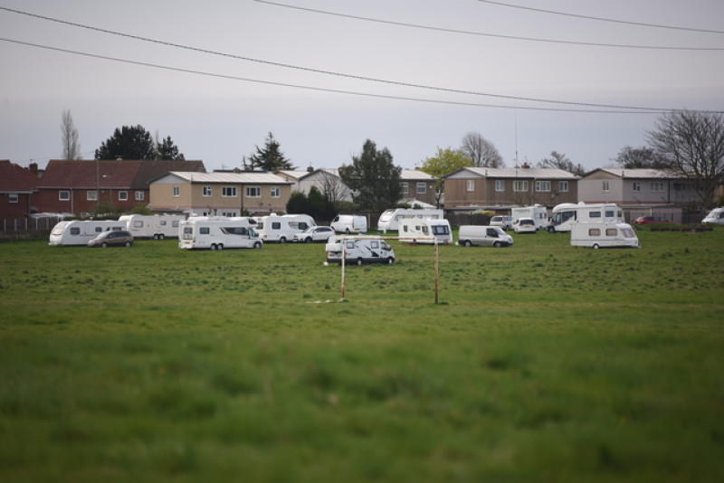 Main image for Travellers set up in Darfield