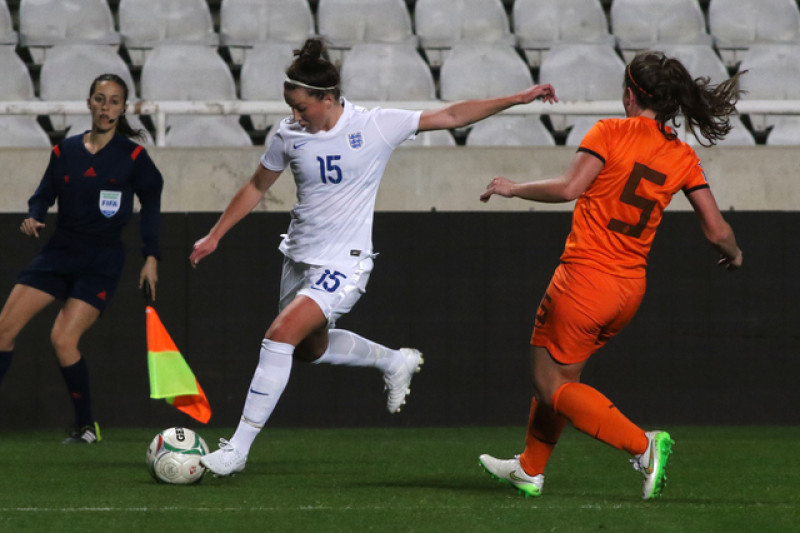 Main image for Carlton woman Amy aims for World Cup after making England debut