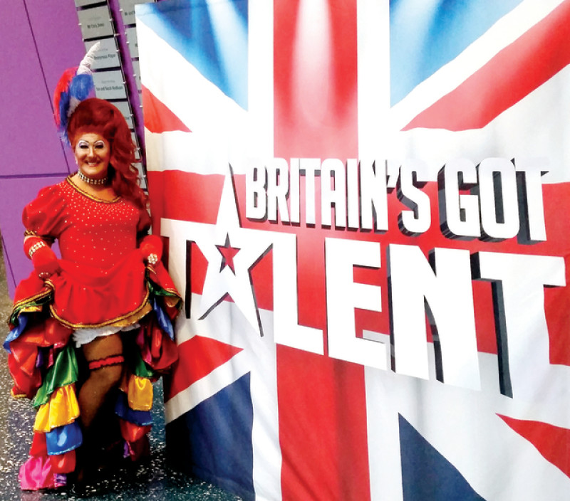 Main image for Barnsley drag artist in BGT appearance