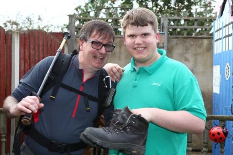 Main image for Inspirational father to climb 3,000ft to raise money for meningitis charity