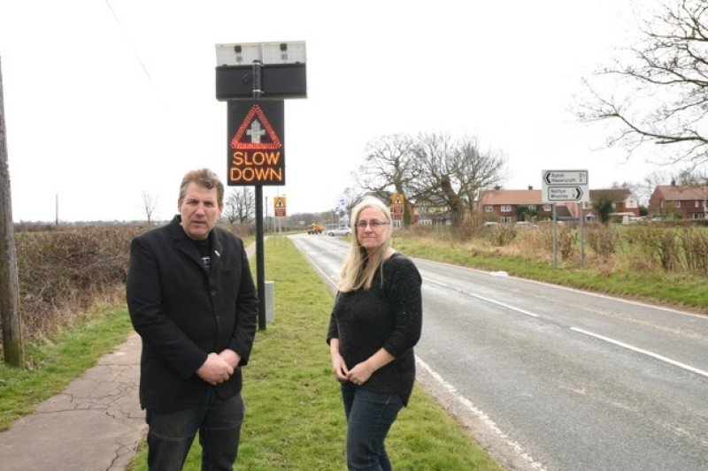Main image for Signs installed on ‘accident blackspot’