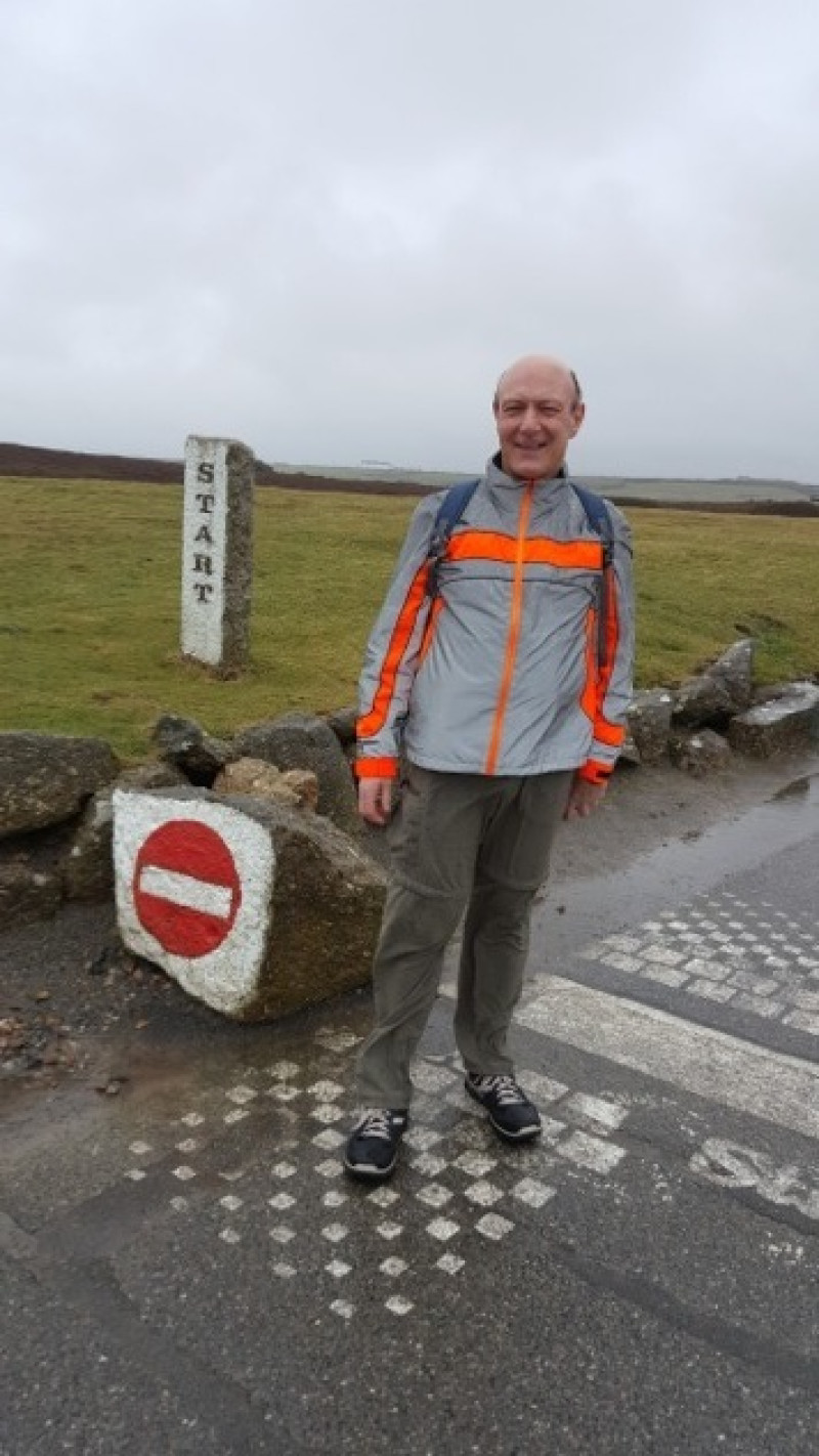 Main image for Ardsley man begins epic charity walk