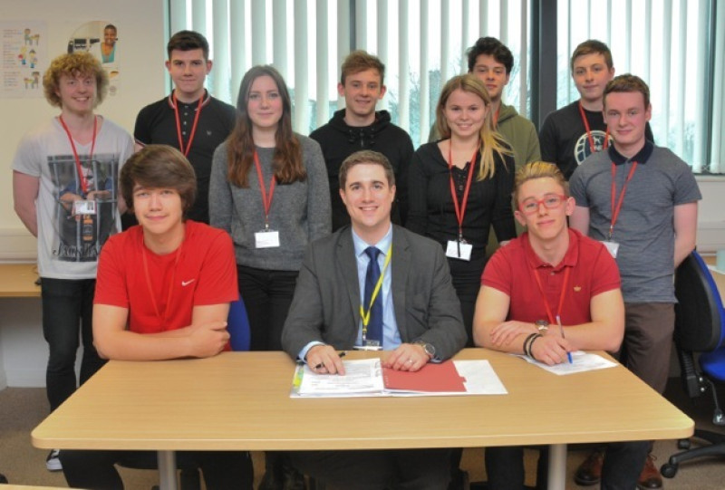 Main image for College students take part in mock tribunal sessions