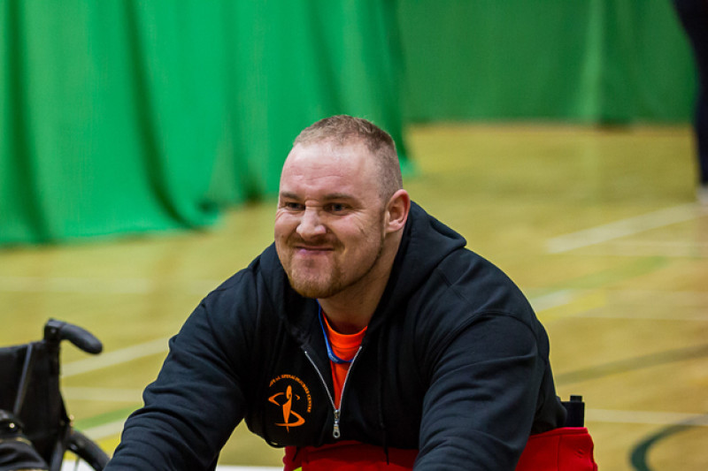 Main image for Shane targeting Paralympics after being left wheelchair-bound by work fall