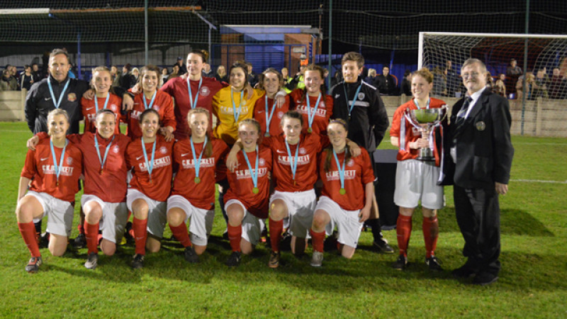 Main image for Brittany, 16, stars as Barnsley Ladies are next to make history