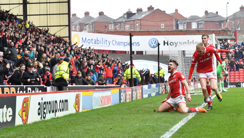 Main image for Barnsley stun Blades to end winless home run 