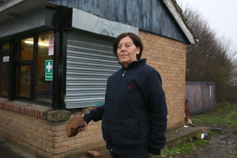 Main image for Tradesmen ride in to help fix trashed horse centre