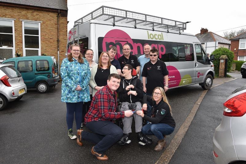 Main image for Minibus gift is just the ticket for charity
