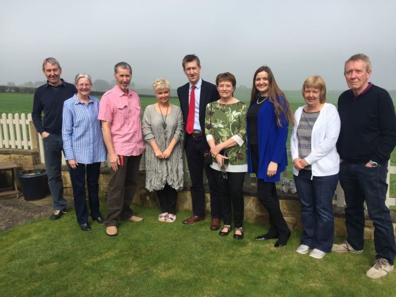 Main image for MP meets residents to hear greenbelt concerns