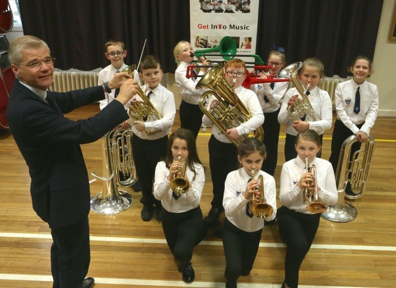 Main image for Band aiming to hit right notes on TV