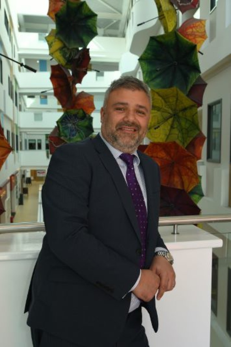 Main image for College principal settles into role