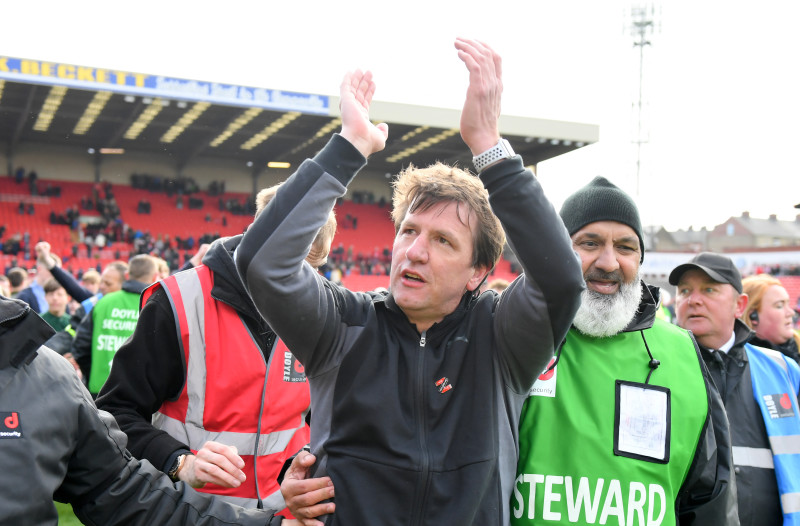 Main image for Stendel delighted after comeback win secures unbeaten home season 