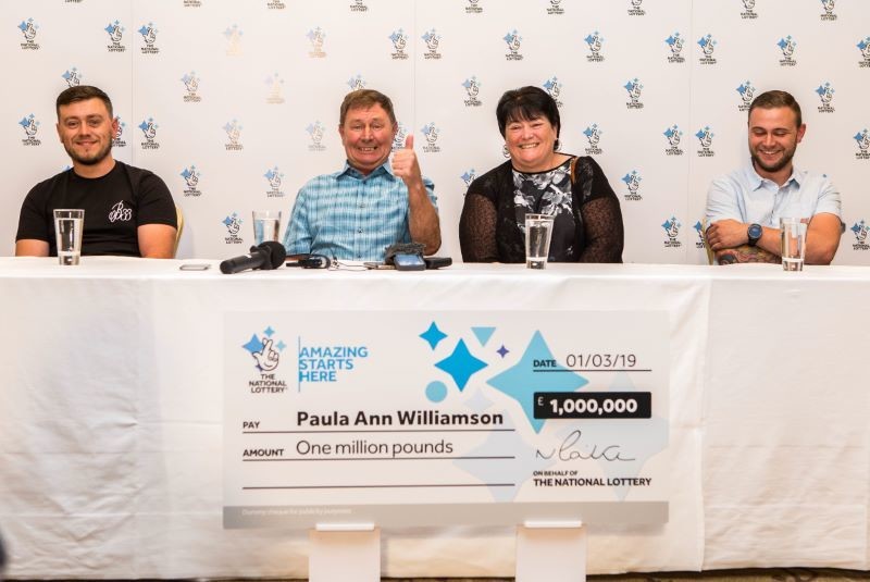 Main image for The secret is out... dinner lady Paula is a millionaire