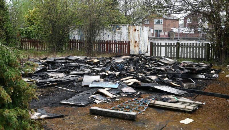 Main image for Three fires at former pub