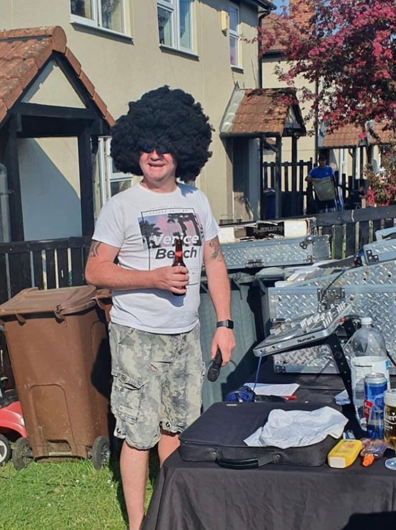Main image for DJ Dave raises residents’ spirits