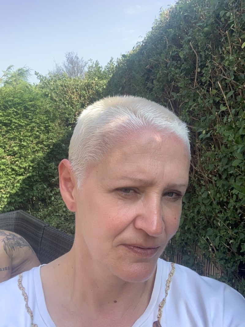 Main image for Nicki braves the shave to raise charity cash