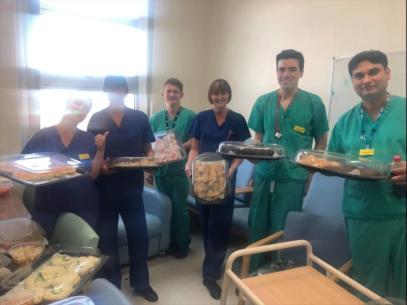 Main image for Volunteers supporting NHS staff