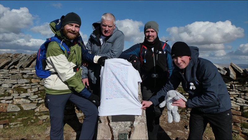Main image for Yorkshire Dales hike no issue for fundraising dad