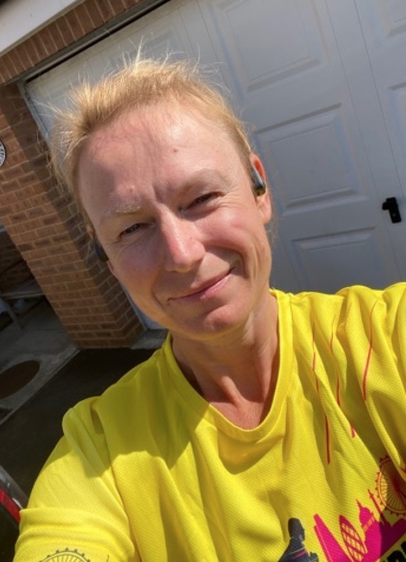 Main image for Runner backs NHS fundraising drive
