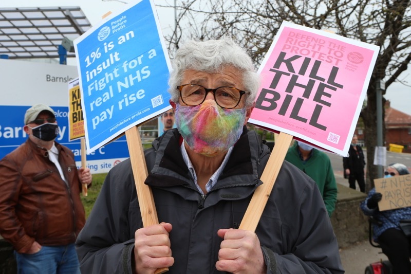 Main image for ‘Insulting’ pay offer sparks protest