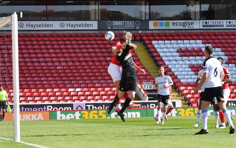 Main image for Reds on brink of play-offs after edging derby