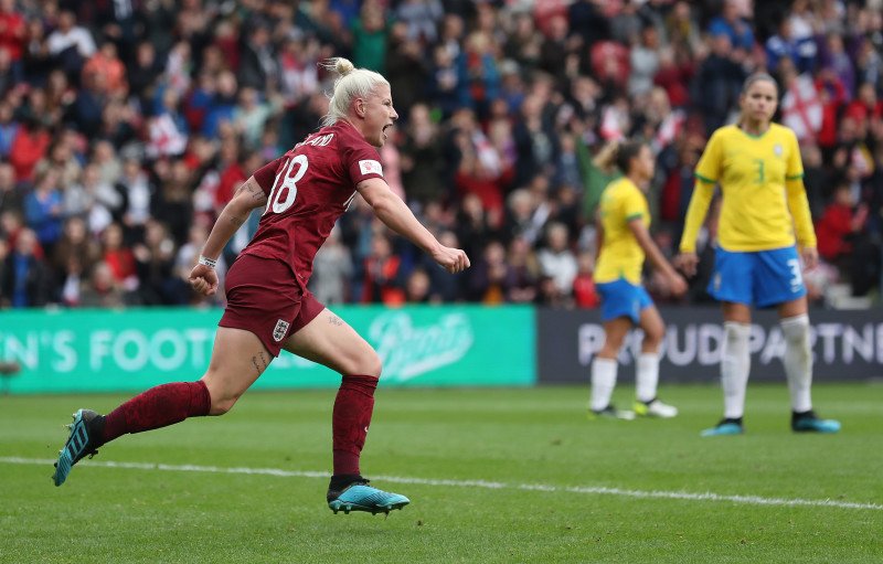 Main image for Bethany with England weeks after ‘scary’ concussion