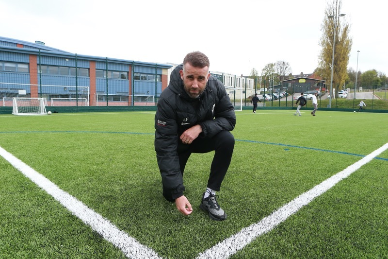 Main image for New pitch unveiled at college