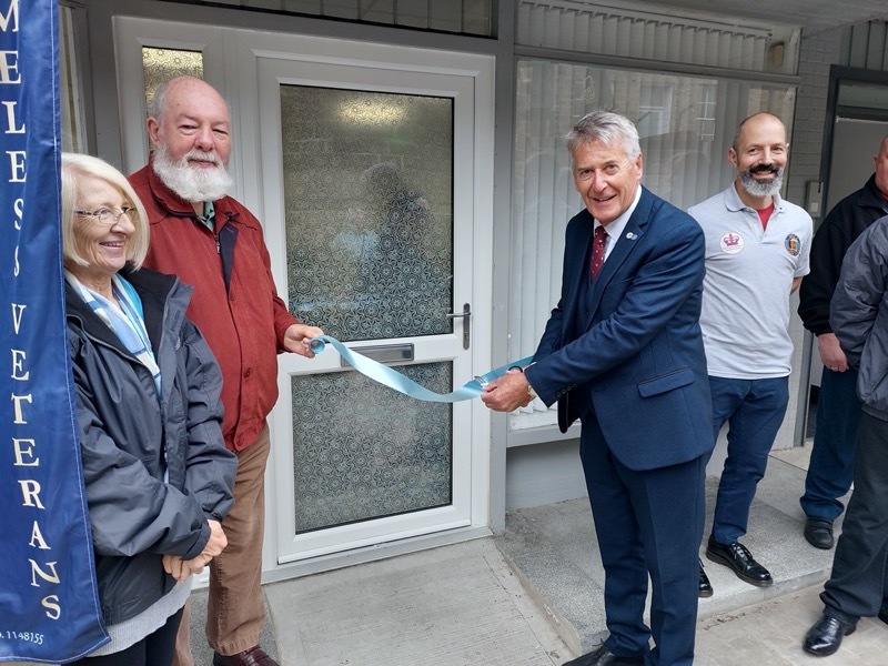Main image for Veterans’ charity unveils new home