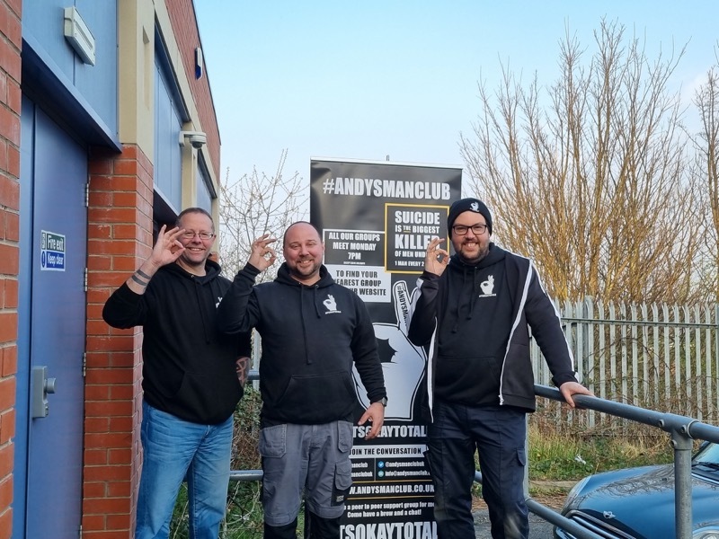 Main image for Men told to speak out at mental wellbeing club