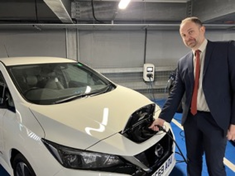 Main image for EV charging points treble