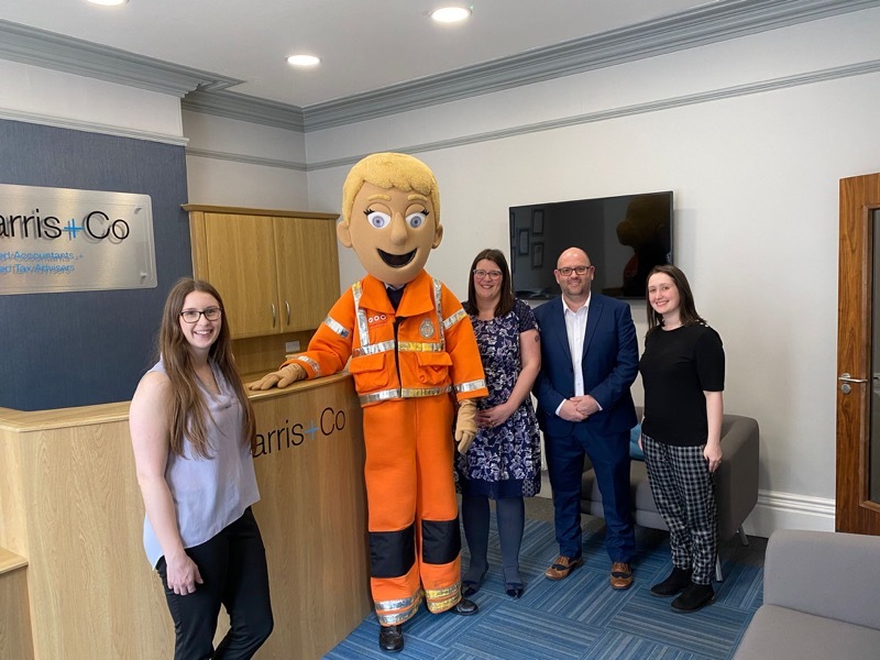 Main image for Air ambulance named firm’s charity partner