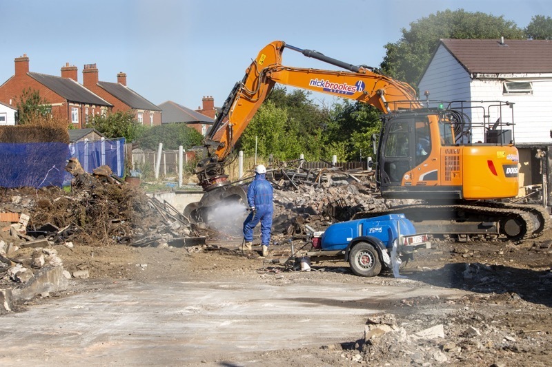 Main image for Councillor questions decision not to rebuild fire-hit homes