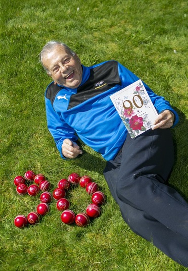 Dickie at 90: Dickie Bird who turned 90 on wednesday. Picture Shaun Colborn  PD092092