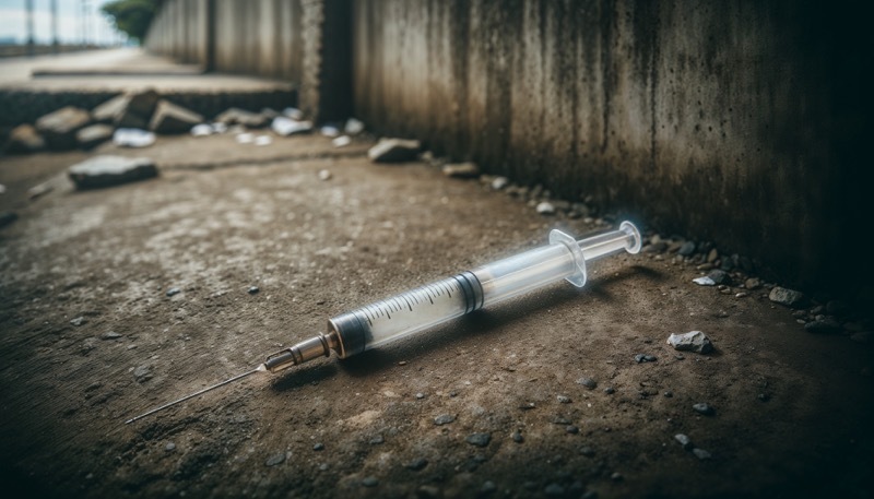 Main image for Discarded needles hinder town centre clean-up