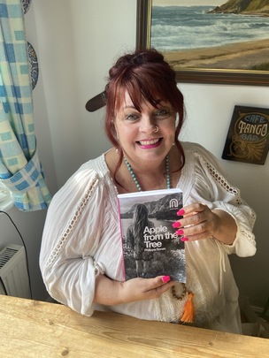 Author Phillippa Ronan with her new book ‘Apple from the Tree’.