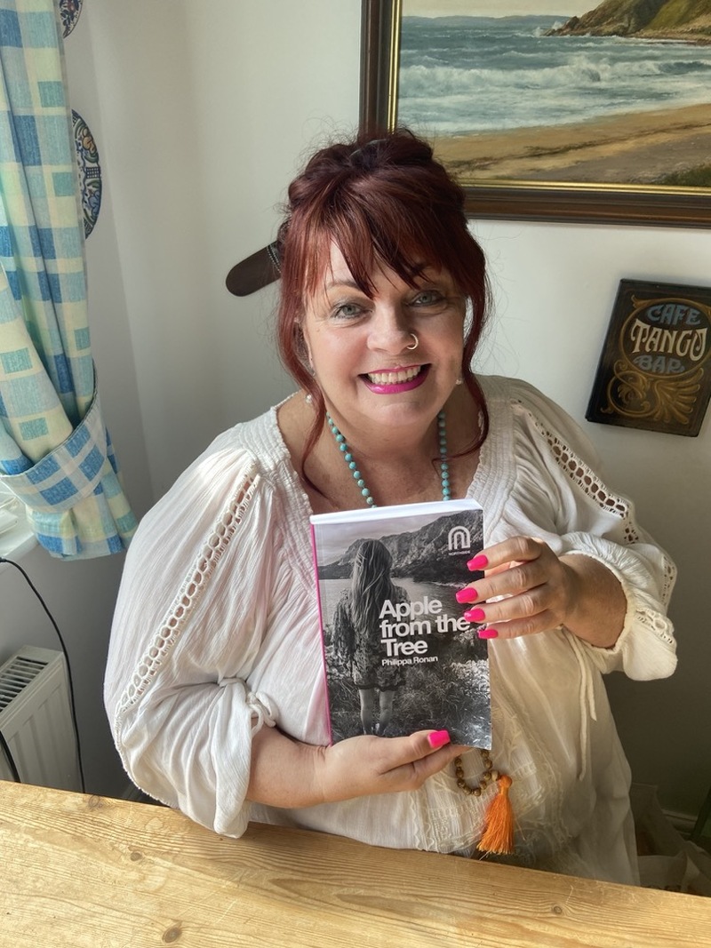 Author Phillippa Ronan with her new book ‘Apple from the Tree’.