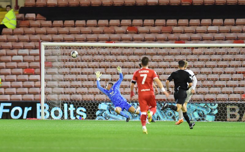 Portsmouth score at Oakwell in September