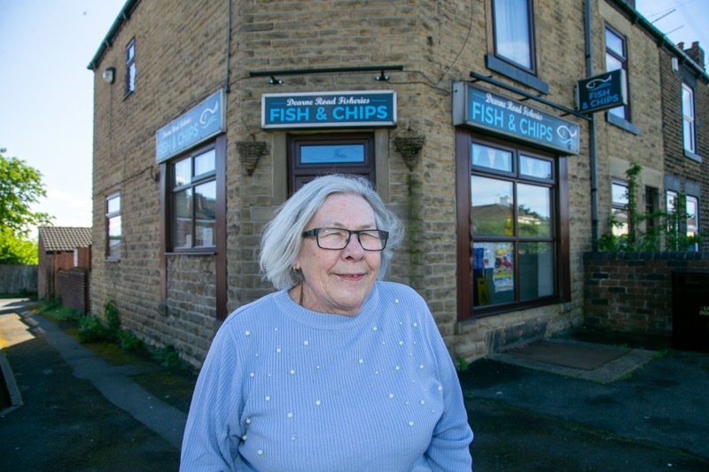 FISH SHOP ROBBERY: Fish shop owner Pat Hubery, who bravely confronted a Knife wielding robber, who smashed his way into Pat’s home and demanded money at Knifepoint. Picture Shaun Colborn PD093085