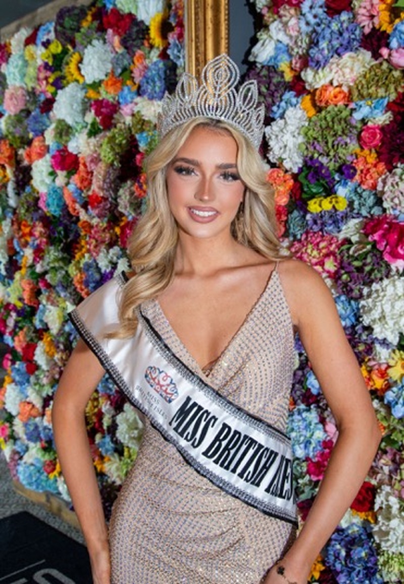 Miss British Isles Isabella Fleur. Picture Shaun Colborn PD093057