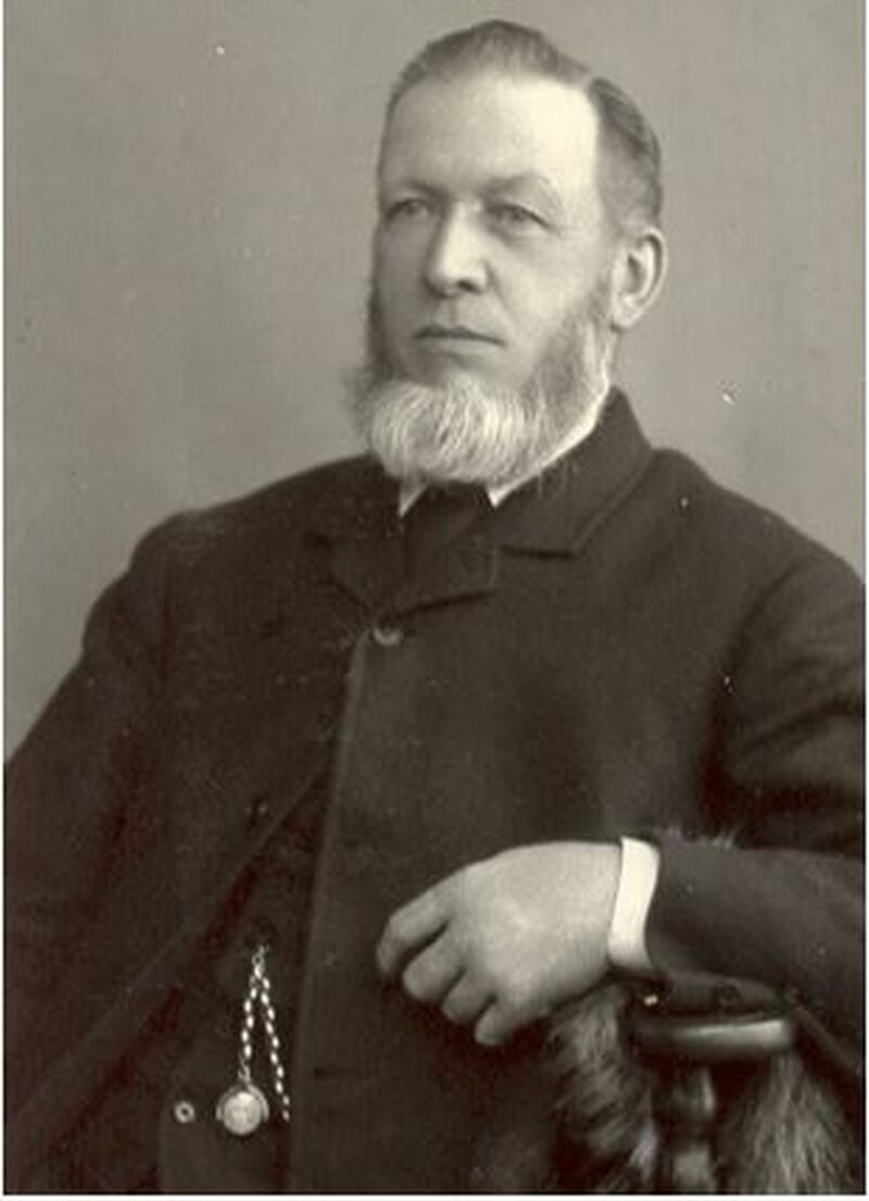Glazier Charles Firth, who helped build St Andrew’s Church in Hoyland.
