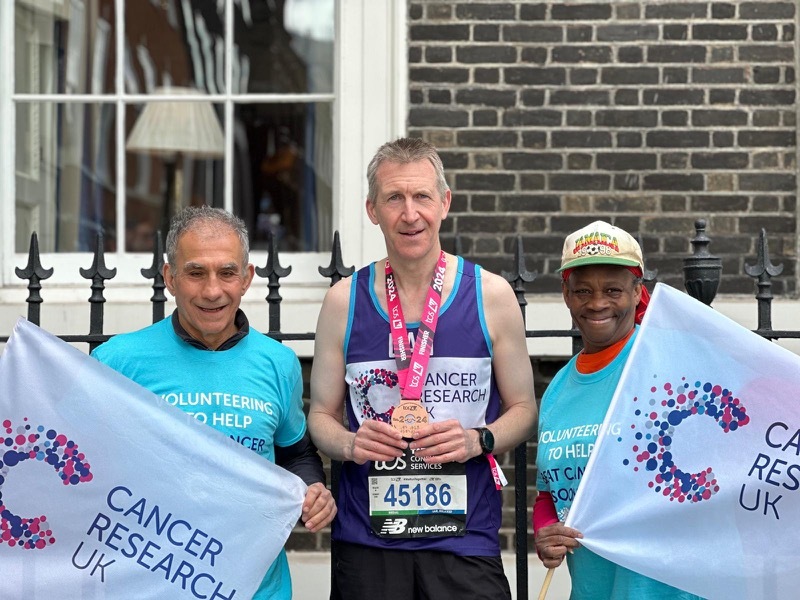 TARGET HIT: Barnsley Central MP Dan Jarvis with his London Marathon medal.
