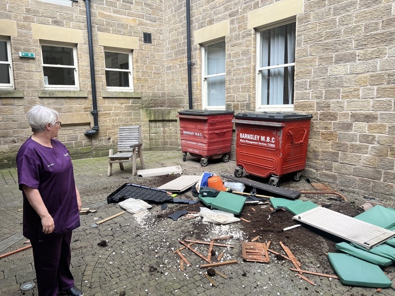 FRUSTRATION: Julie Brearley.