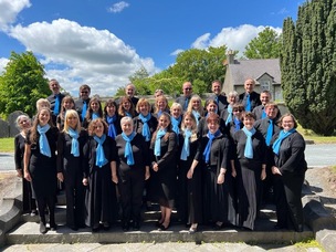 CAWTHORNE BOUND: Members of The Manchester Chorale who will be holding a fundraising concert next month.