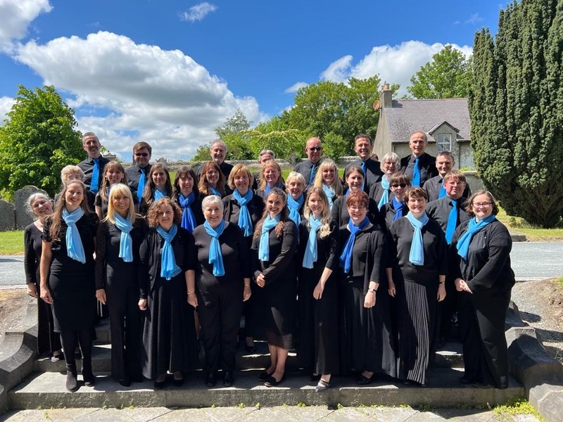 CAWTHORNE BOUND: Members of The Manchester Chorale who will be holding a fundraising concert next month.