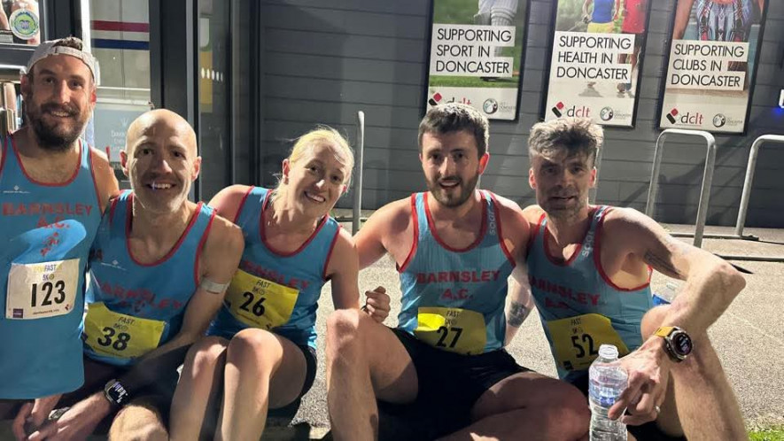 Main image for Barnsley club runners set PBs and win prizes at different races across the north of England
